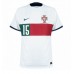 Herren Fußballbekleidung Portugal Rafael Leao #15 Auswärtstrikot WM 2022 Kurzarm